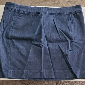 Boden Denim Skirt - Dark Blue